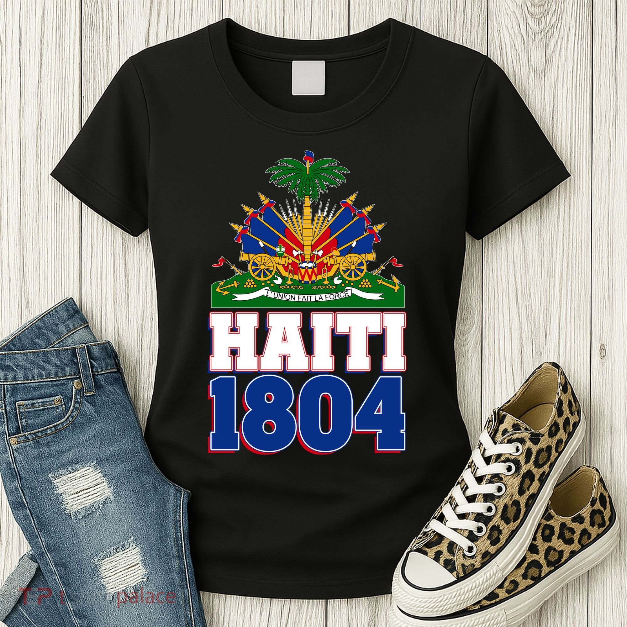 Celebrate Haiti 1804 Revolution Women's T-Shirt