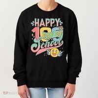 Cute Happy 100th Day Of School Women's Sweatshirt thumb 0