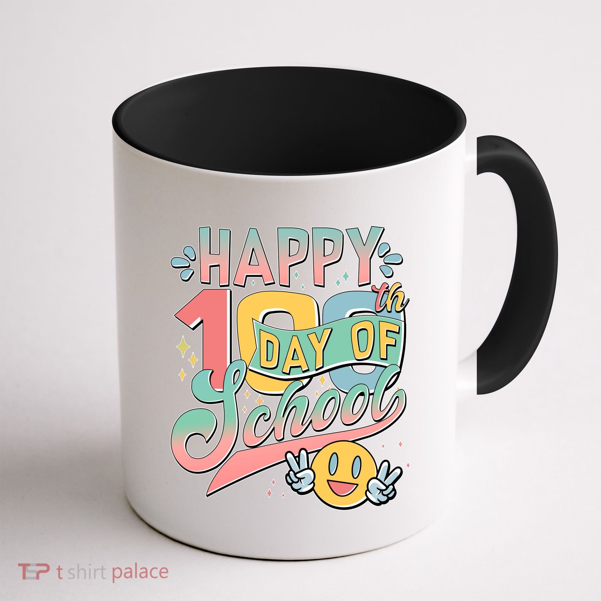 Cute Happy 100th Day Of School Coffee Mug