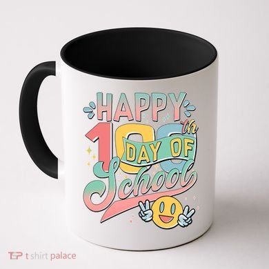 Cute Happy 100th Day Of School Coffee Mug