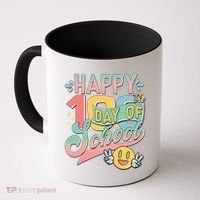Cute Happy 100th Day Of School Coffee Mug thumb 0