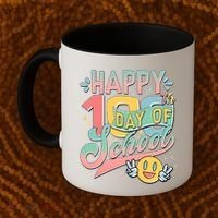 Cute Happy 100th Day Of School Coffee Mug thumb 2