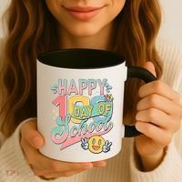 Cute Happy 100th Day Of School Coffee Mug thumb 3