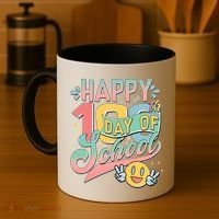 Cute Happy 100th Day Of School Coffee Mug thumb 4