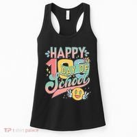 Cute Happy 100th Day Of School Women's Tank Top thumb 0