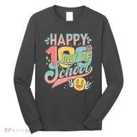Cute Happy 100th Day Of School Long Sleeve Shirt thumb 0