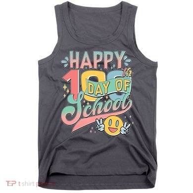 Cute Happy 100th Day Of School Tank Top