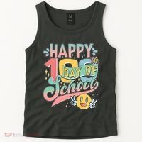 Cute Happy 100th Day Of School Tank Top thumb 2