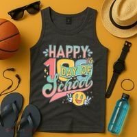 Cute Happy 100th Day Of School Tank Top thumb 4