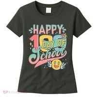 Cute Happy 100th Day Of School Women's T-Shirt thumb 0