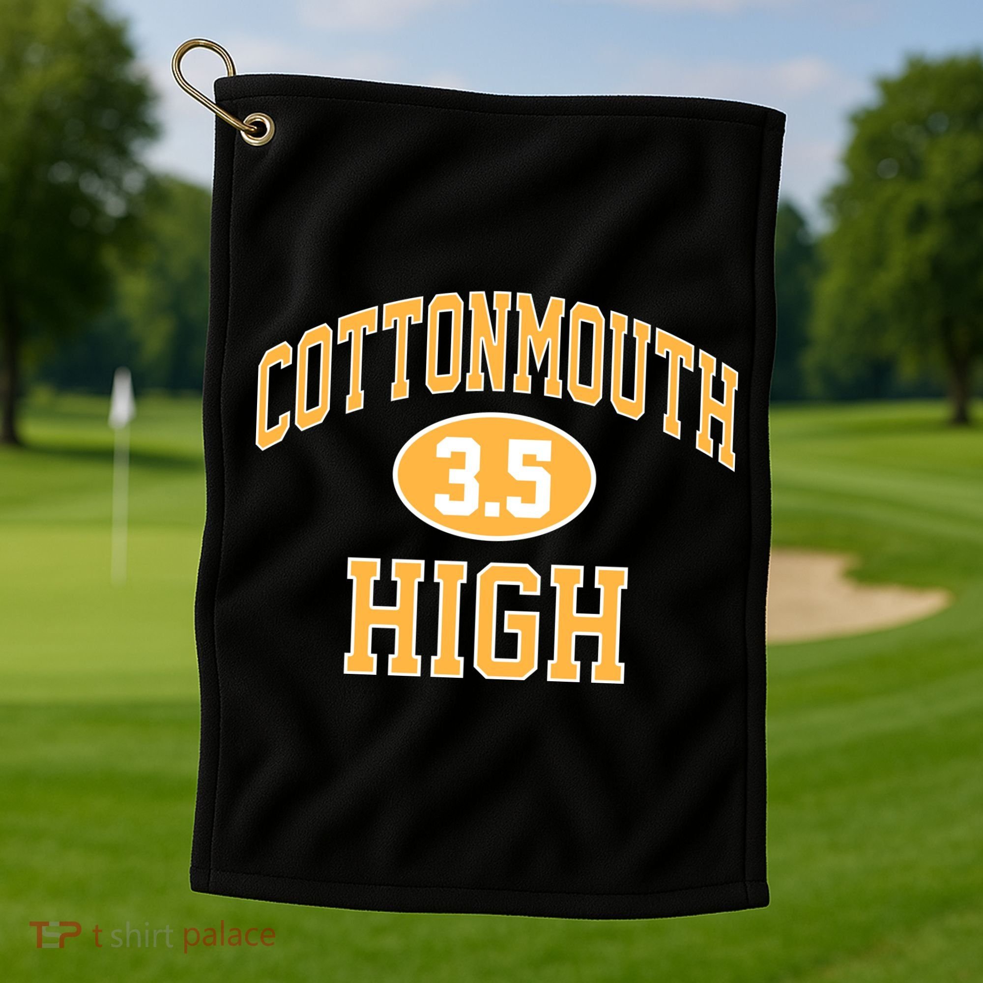 Cottonmouth High Golf Towel