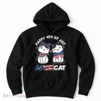 Cute Happy 4th Of July Americat Hoodie thumb 0
