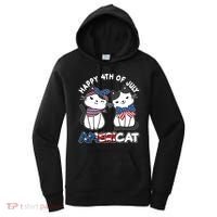 Cute Happy 4th Of July Americat Women's Hoodie thumb 0