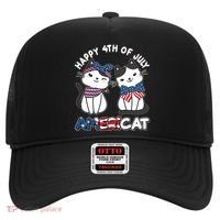 Cute Happy 4th Of July Americat Hat thumb 0