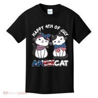 Cute Happy 4th Of July Americat Kids T-Shirt thumb 0