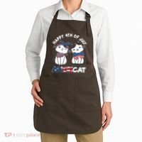 Cute Happy 4th Of July Americat Apron thumb 2