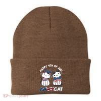 Cute Happy 4th Of July Americat Beanie thumb 0