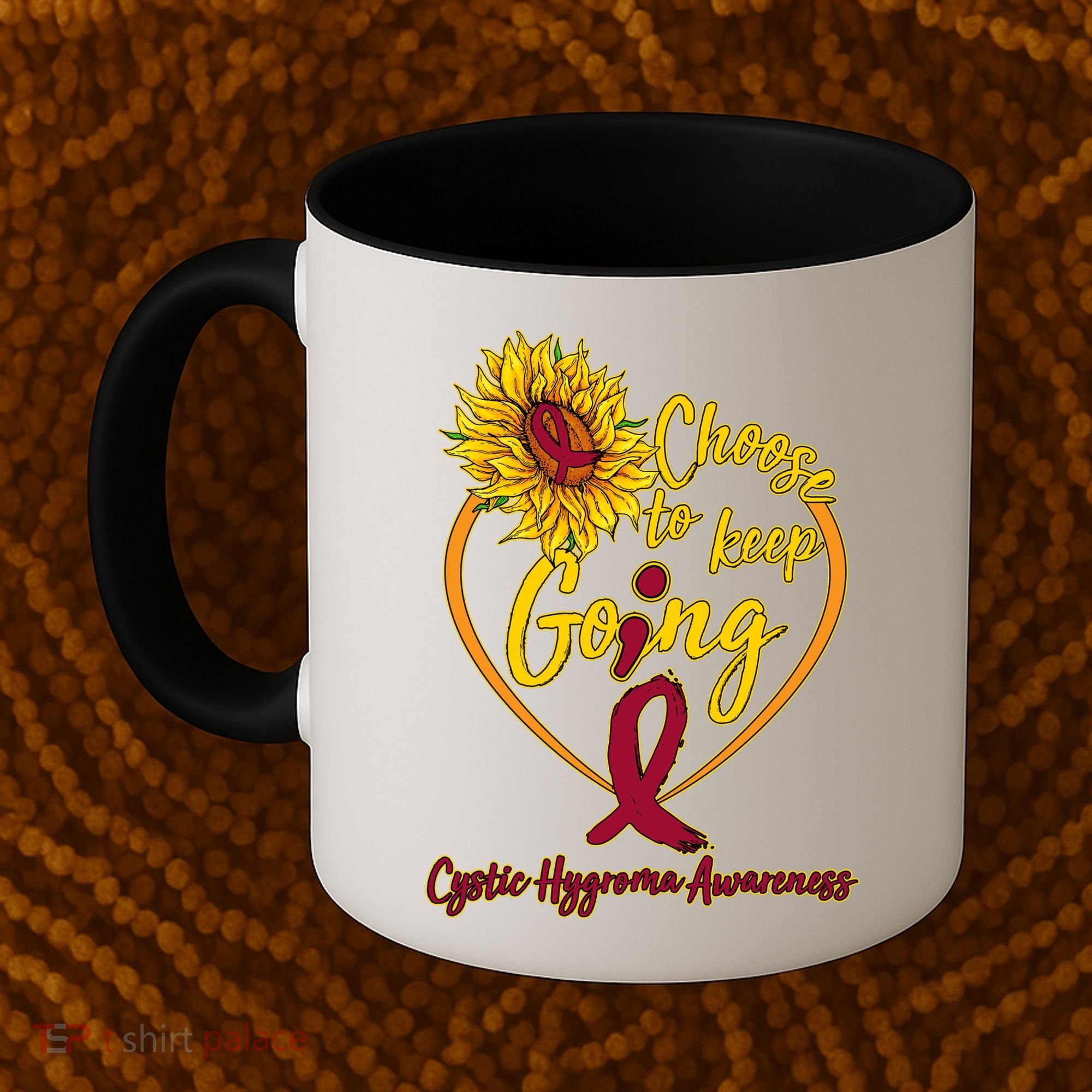Cystic Hygroma Awareness Choose To Keep Going Coffee Mug