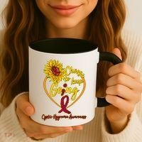 Cystic Hygroma Awareness Choose To Keep Going Coffee Mug thumb 3