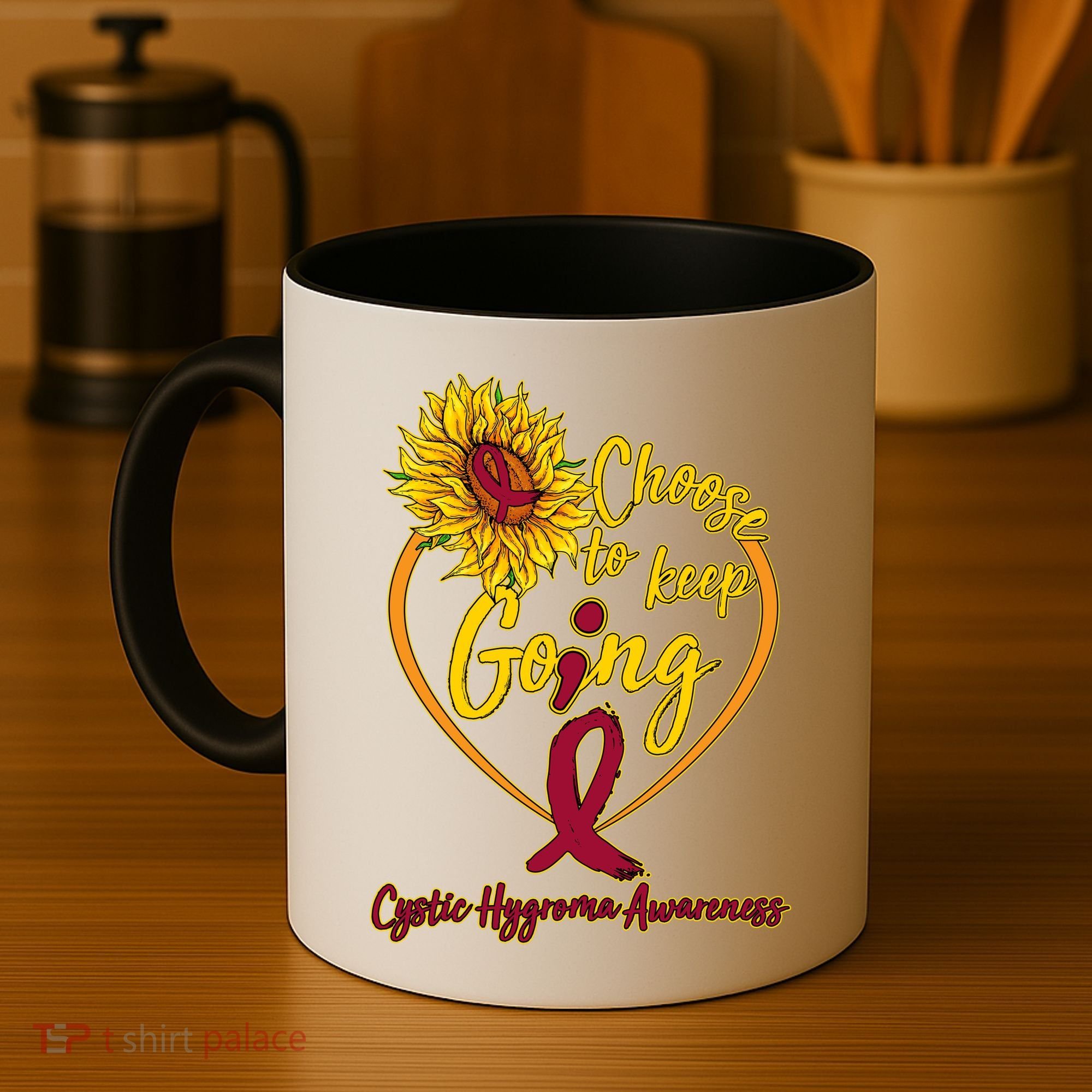 Cystic Hygroma Awareness Choose To Keep Going Coffee Mug