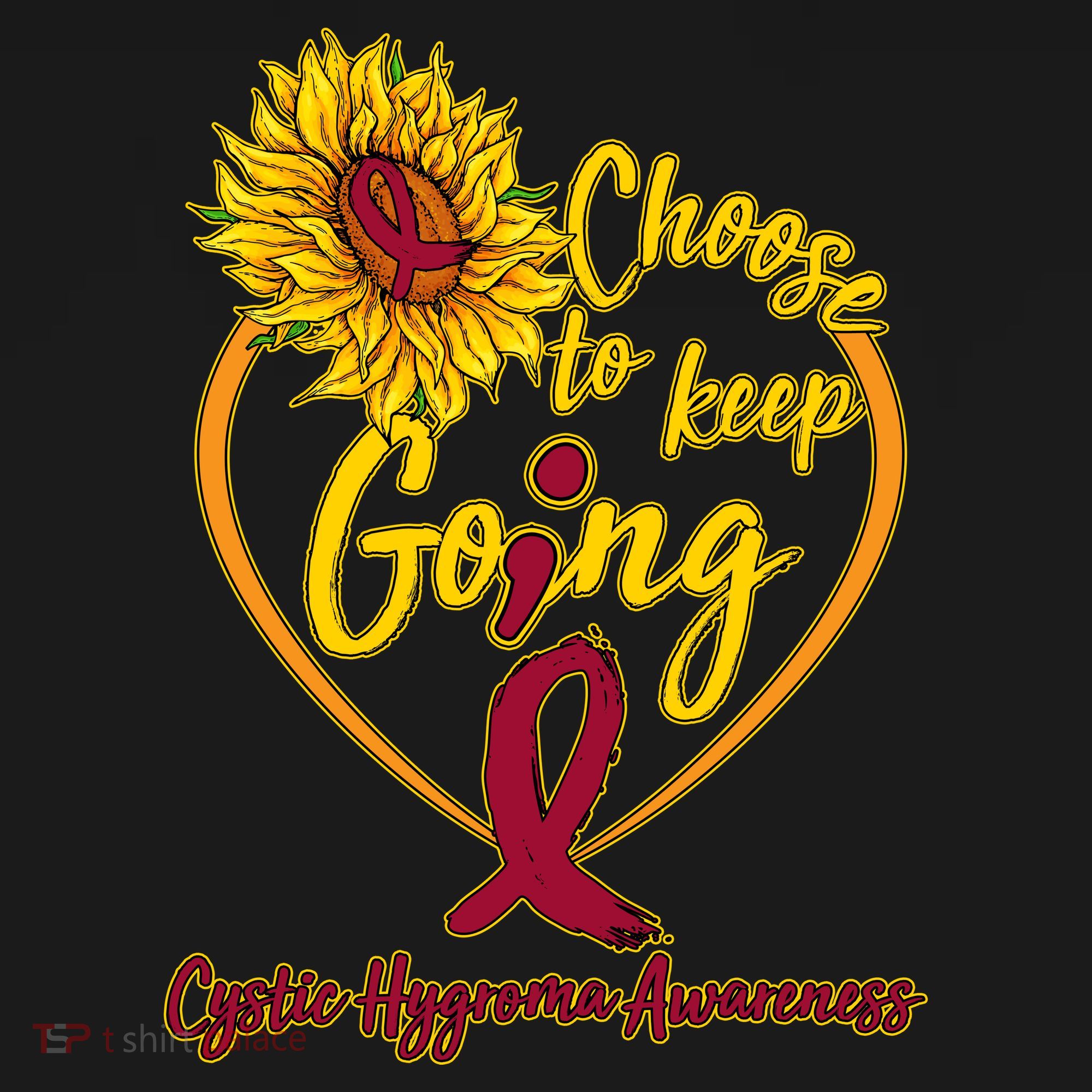 Cystic Hygroma Awareness Choose To Keep Going Women's Tank Top