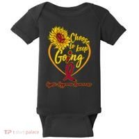 Cystic Hygroma Awareness Choose To Keep Going Baby Bodysuit thumb 0