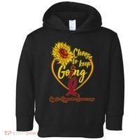 Cystic Hygroma Awareness Choose To Keep Going Toddler Hoodie thumb 0