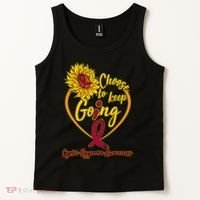 Cystic Hygroma Awareness Choose To Keep Going Tank Top thumb 2