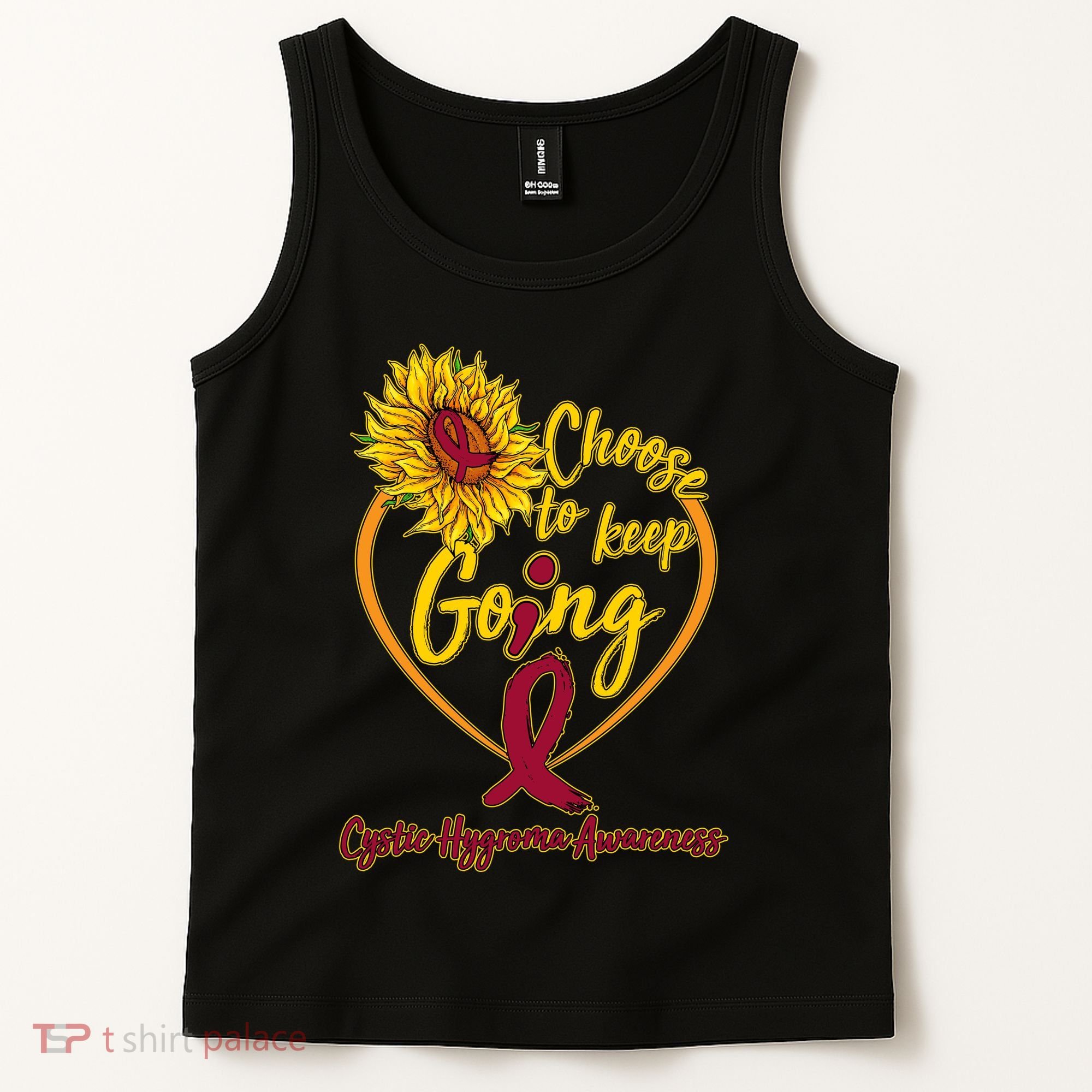 Cystic Hygroma Awareness Choose To Keep Going Tank Top