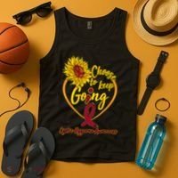 Cystic Hygroma Awareness Choose To Keep Going Tank Top thumb 4