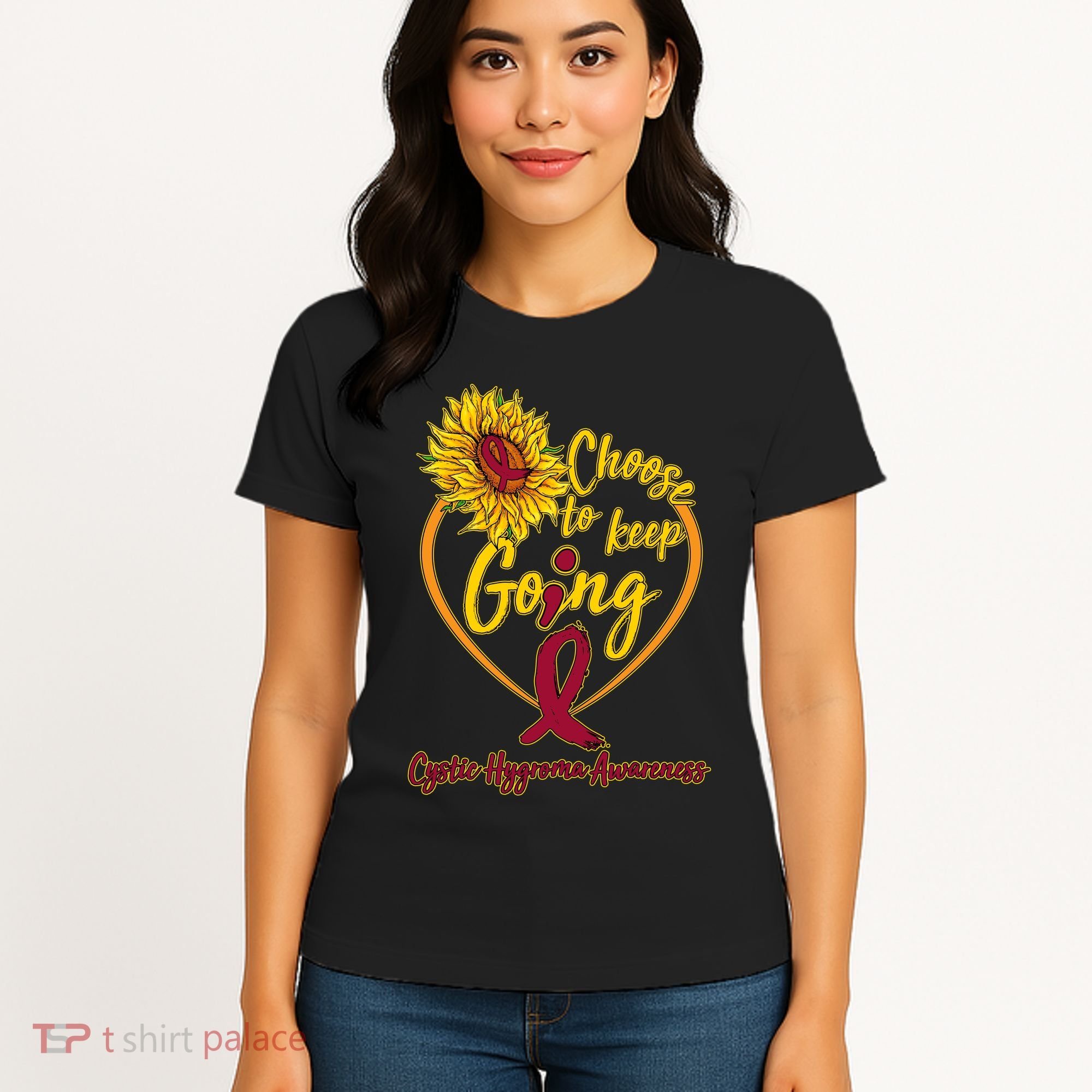 Cystic Hygroma Awareness Choose To Keep Going Women's T-Shirt