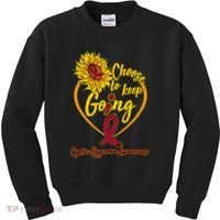 Cystic Hygroma Awareness Choose To Keep Going Kids Sweatshirt thumb 0