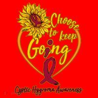Cystic Hygroma Awareness Choose To Keep Going Santa Hat thumb 1