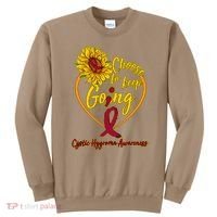 Cystic Hygroma Awareness Choose To Keep Going Sweatshirt thumb 0