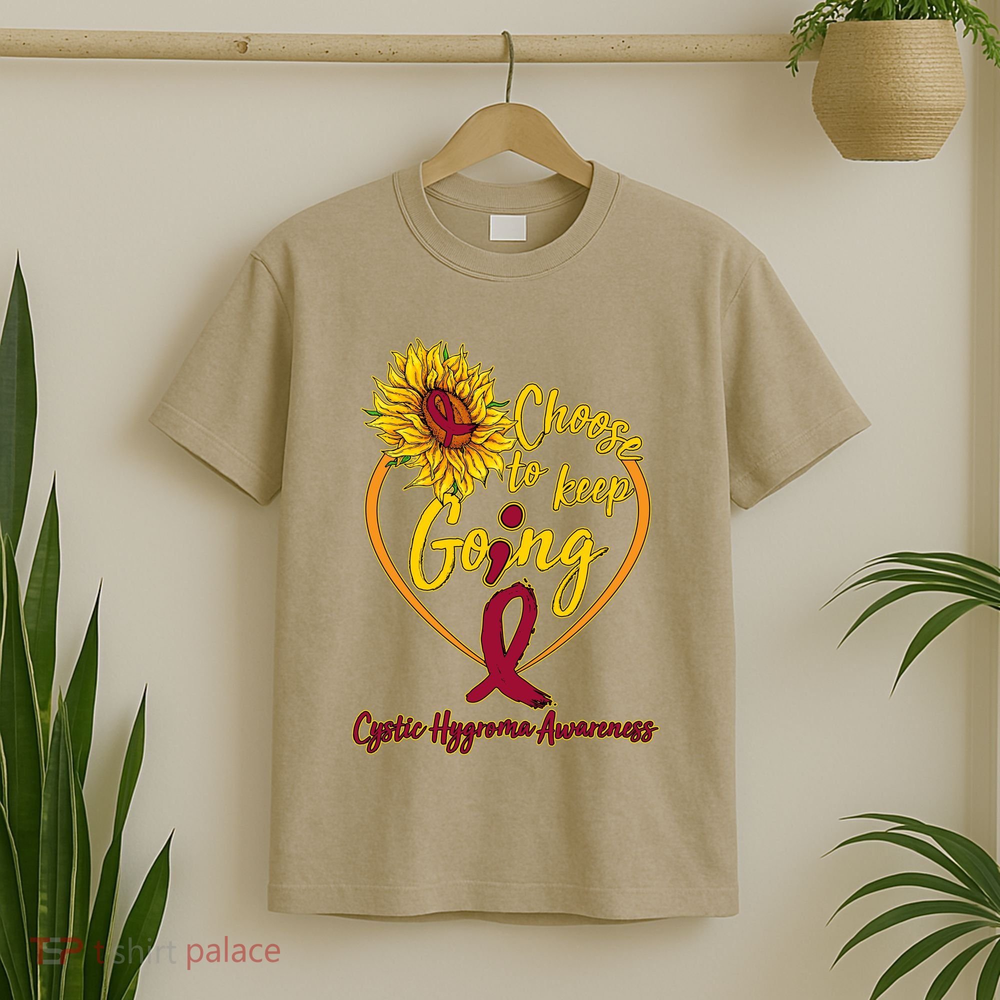 Cystic Hygroma Awareness Choose To Keep Going T-Shirt