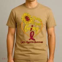 Cystic Hygroma Awareness Choose To Keep Going T-Shirt thumb 3