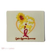 Cystic Hygroma Awareness Choose To Keep Going Mousepad thumb 0