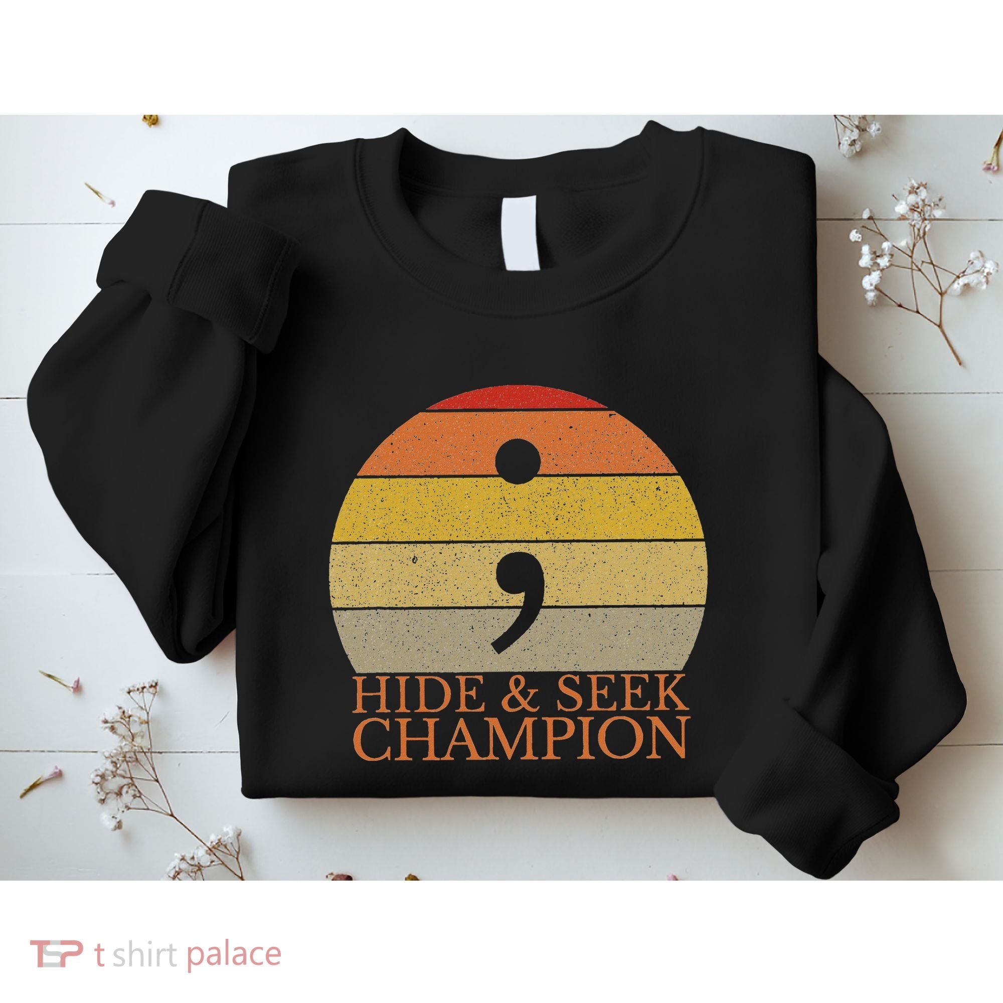 Coder Hide And Seek Champion Semi Colon Coding Programmer Sweatshirt