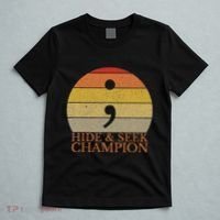 Coder Hide And Seek Champion Semi Colon Coding Programmer T-Shirt thumb 5