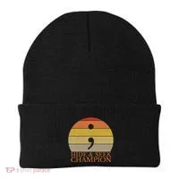 Coder Hide And Seek Champion Semi Colon Coding Programmer Beanie thumb 0