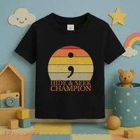 Coder Hide And Seek Champion Semi Colon Coding Programmer Toddler T-Shirt thumb 3