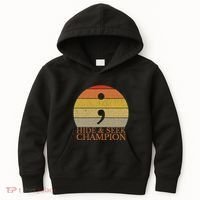 Coder Hide And Seek Champion Semi Colon Coding Programmer Kids Hoodie thumb 0