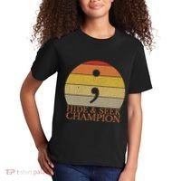Coder Hide And Seek Champion Semi Colon Coding Programmer Kids T-Shirt thumb 2