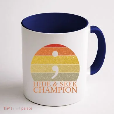 Coder Hide And Seek Champion Semi Colon Coding Programmer Coffee Mug back