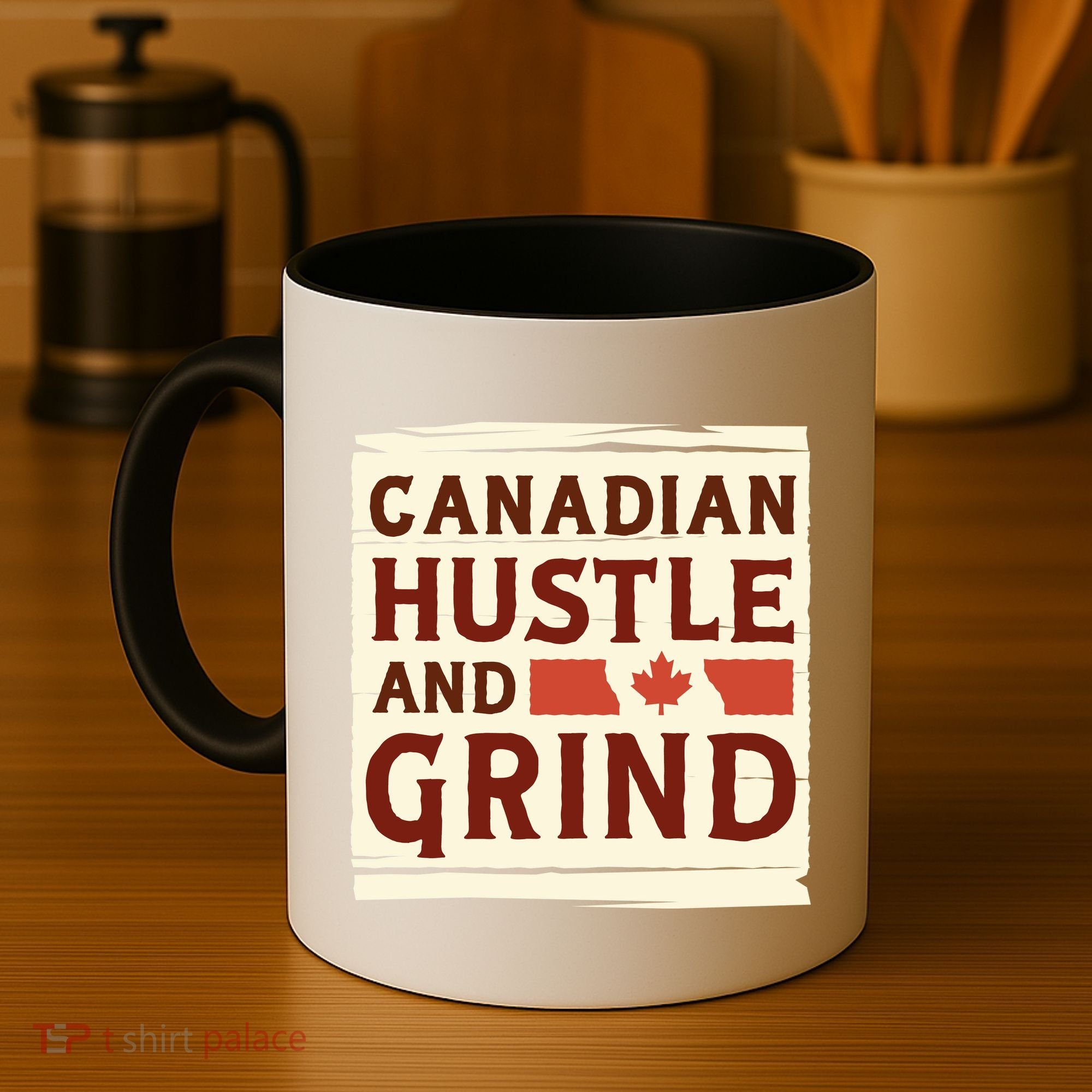 Canadian Hustle And Grind Coffee Mug