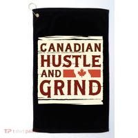 Canadian Hustle And Grind Golf Towel thumb 0