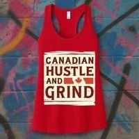 Canadian Hustle And Grind Women's Tank Top thumb 3