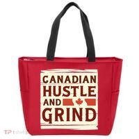 Canadian Hustle And Grind Tote Bag thumb 0