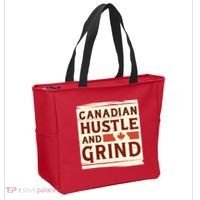 Canadian Hustle And Grind Tote Bag thumb 2