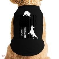 Coon Hunting American Flag Dog Doggie Tank thumb 0
